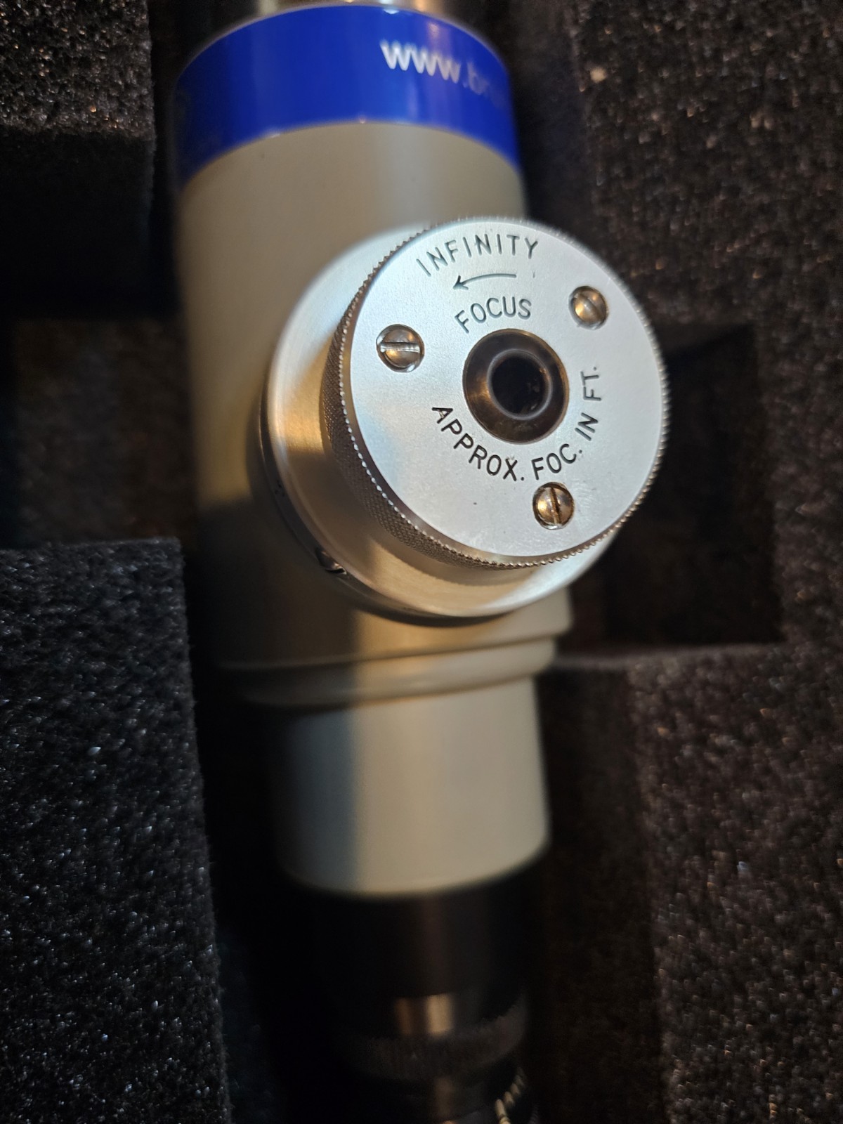 Brunson Alignment Telescope C47280 w/ Case and Attachment