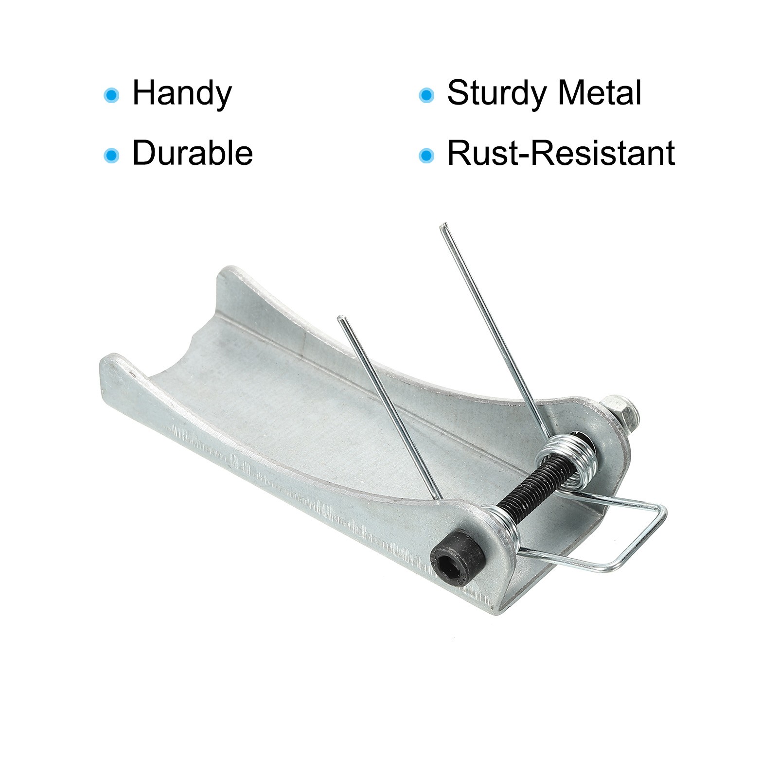 3.7 Inch Replacement Hooks Latch, 3 Pack Metal Towing Receiver Hitch, Silver