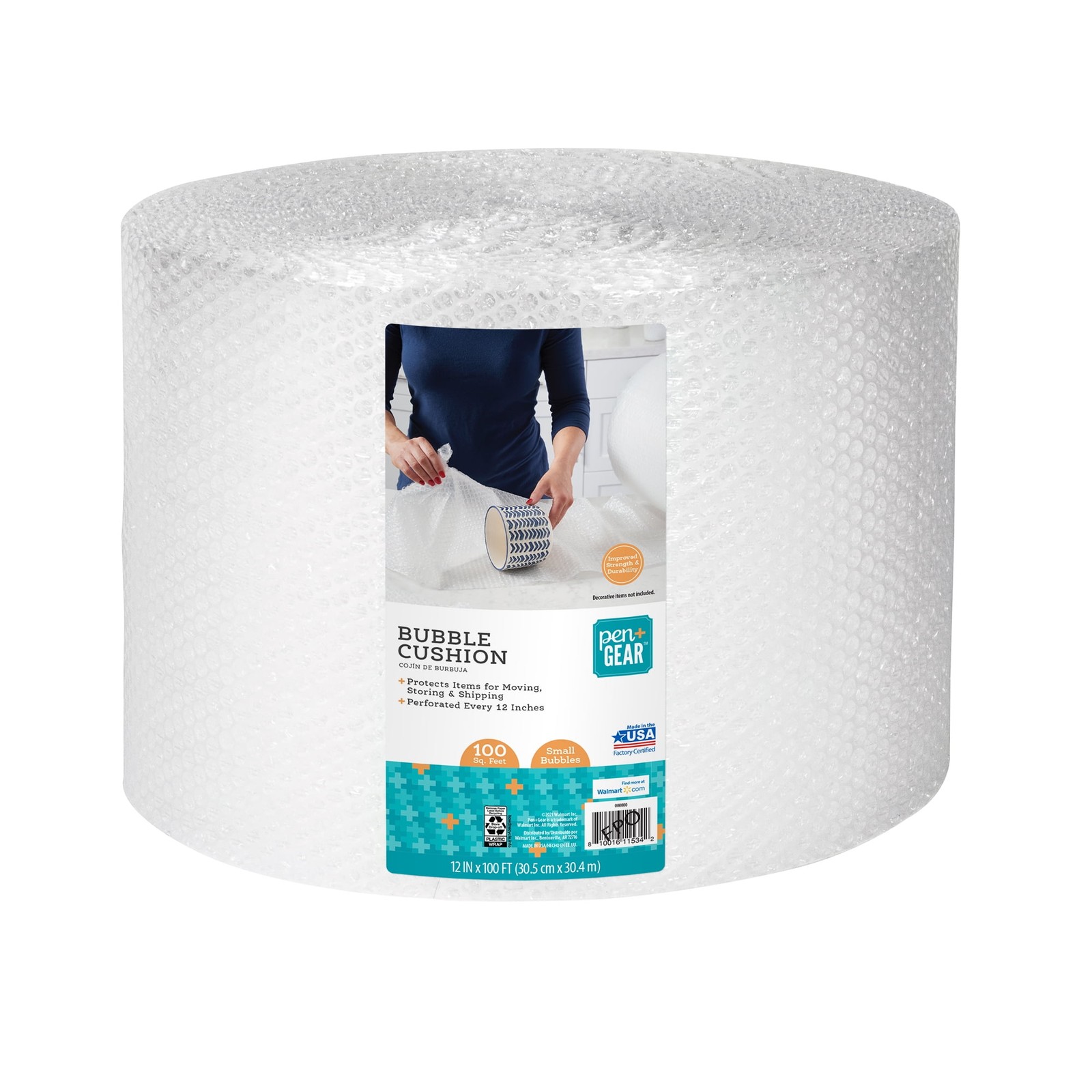 12" x 100' Bubble Cushion 3/16"