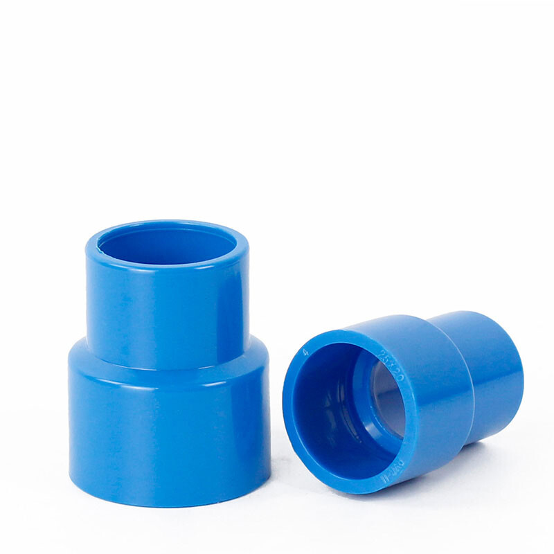 PVC Blue Reducing Fitting Concentric Reducer Connector Socket Coupling 20mm~90mm