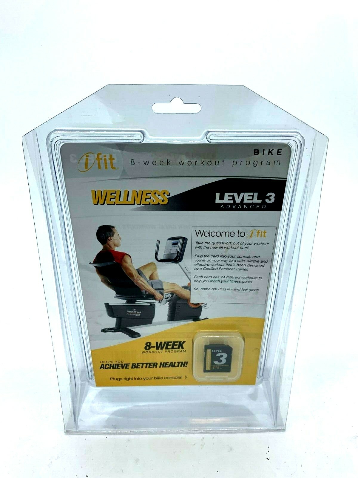 PART #14820 - WELLNESS SD Card iFit Programs Bike Nordictrack Proform Reebok
