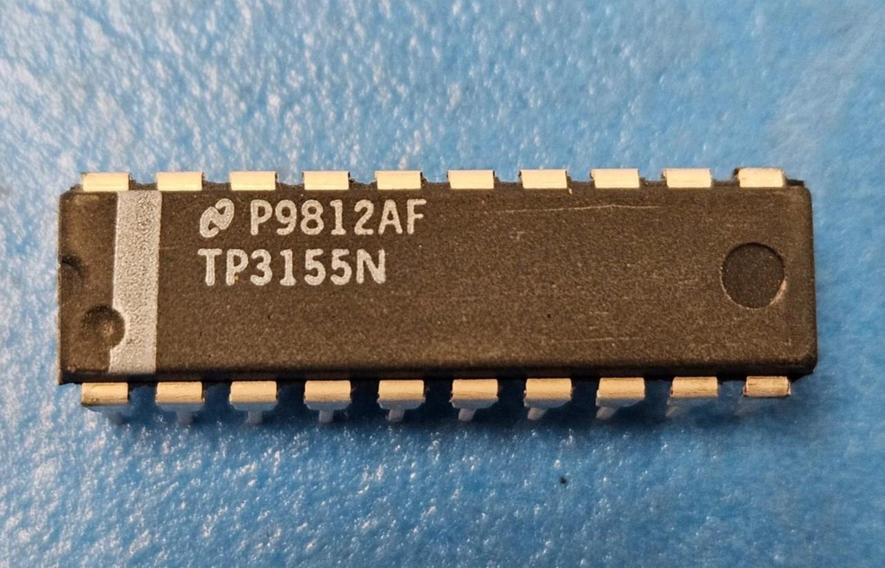 (2PCS) TP3155N Time Slot Assignment 20-Pin PDIP
