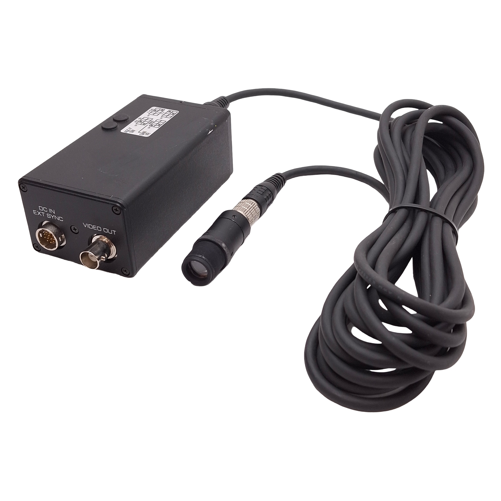 JAI CV-38K Remote Head Camera, Monochrome 1/2" CCD 768x494, 12-Pin Hirose, 12VDC