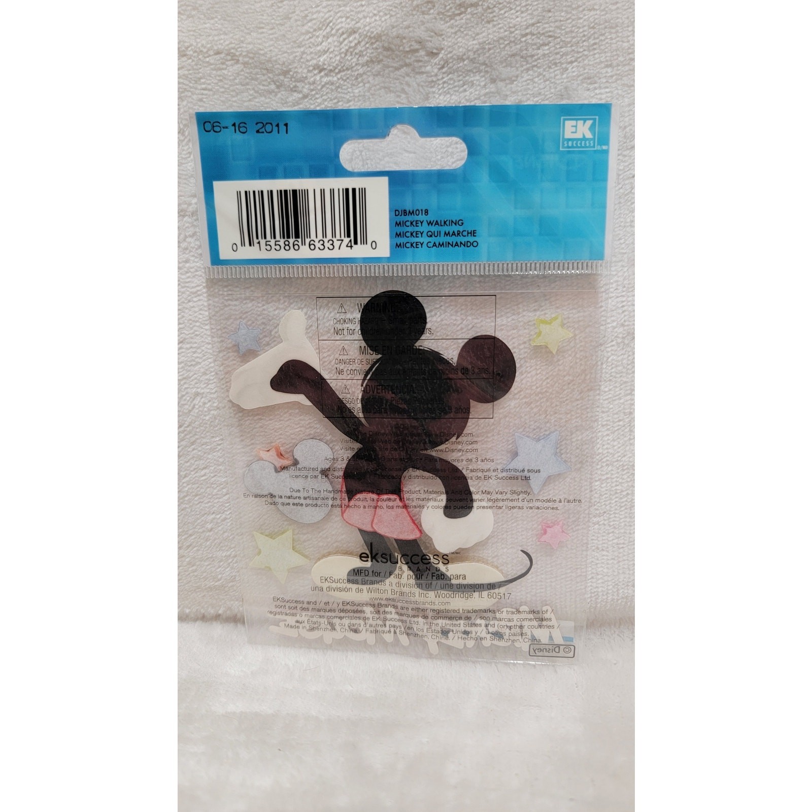 Disney Mickey Mouse Card Scrapbook Kit Bundle Supplies
