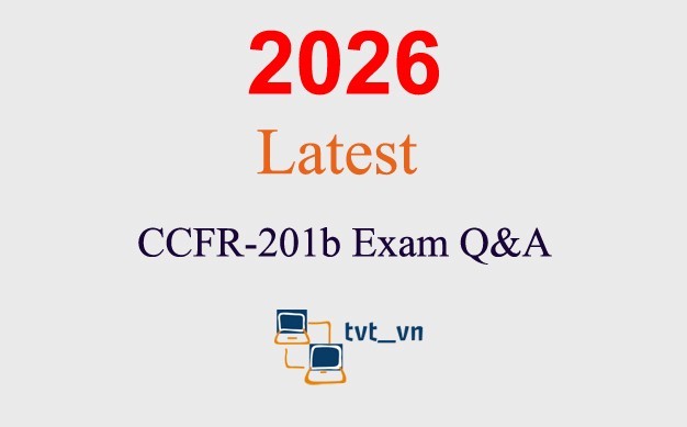 CCFR-201b exam Q&A GUARANTEED (1 month update)