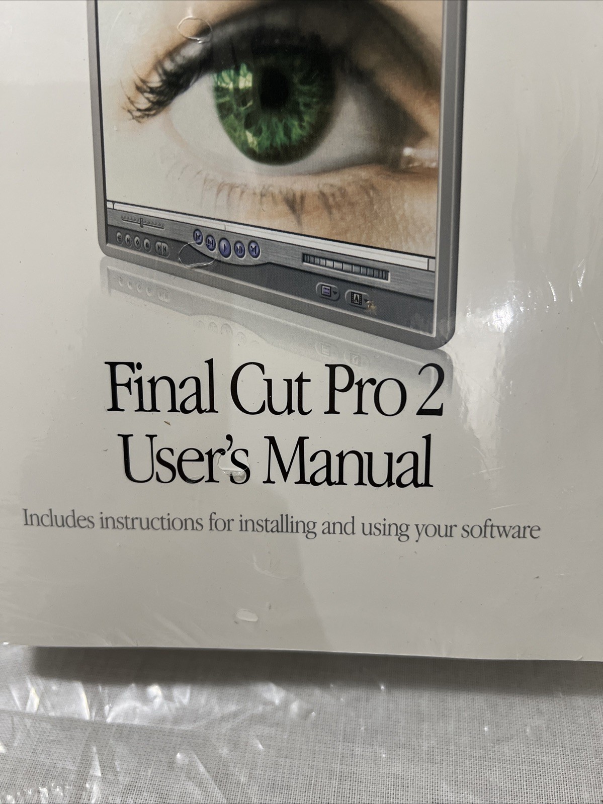 Vintage Apple Final Cut Pro two users manual brand new sealed