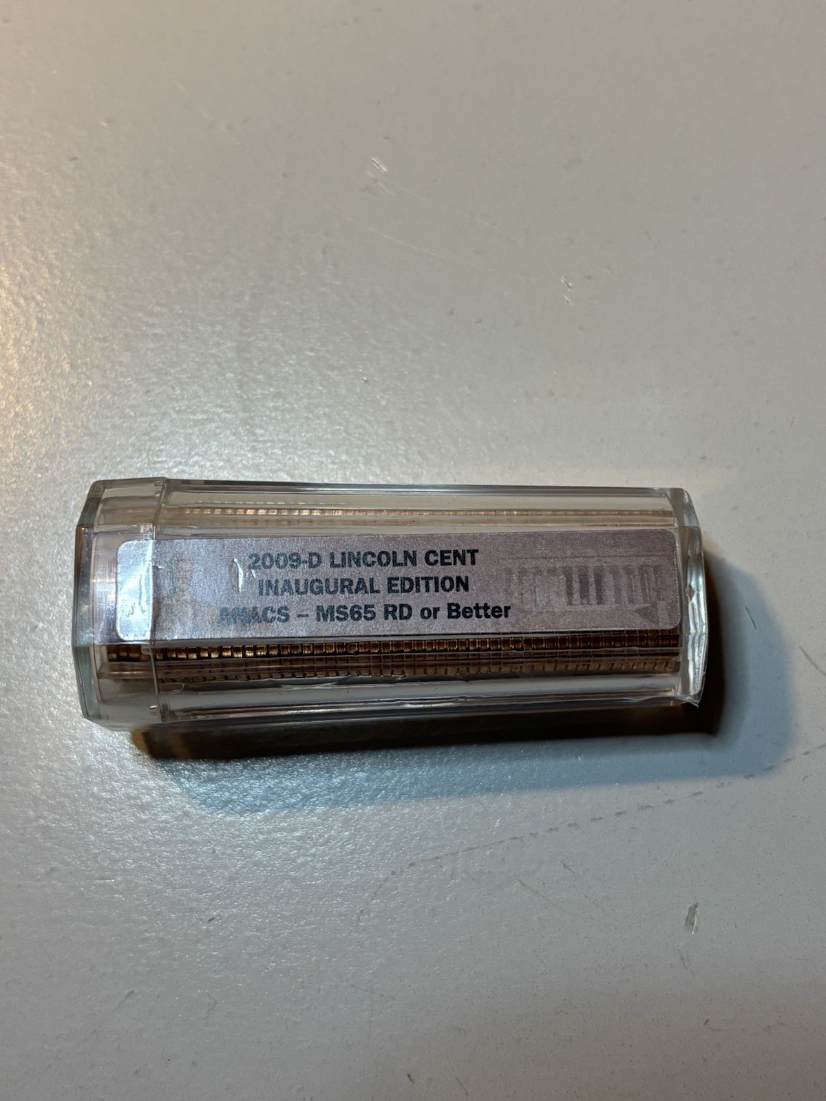 2009 D Lincoln Cent Penny Roll ANACS MS65 Or Better Log Cabin LP1 Rare Roll