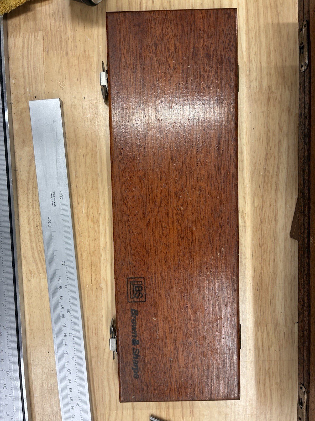 Brown & Sharpe micrometer depth gage 0-9