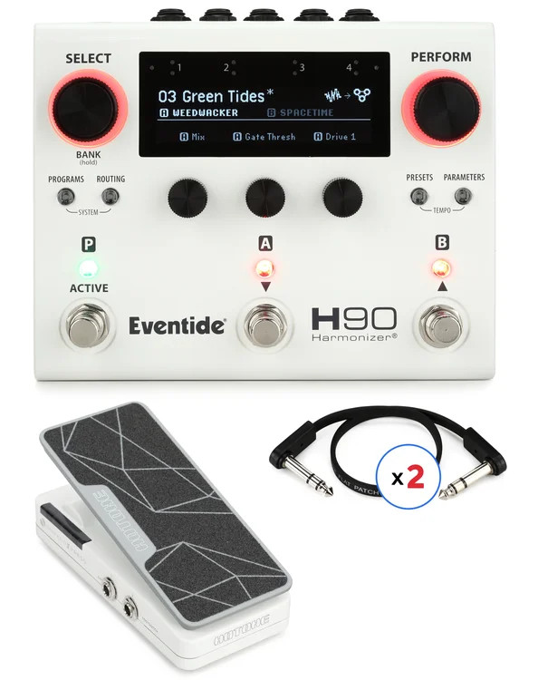 Eventide H90 Harmonizer Multi-effects Pedal with Expression Pedal Bundle