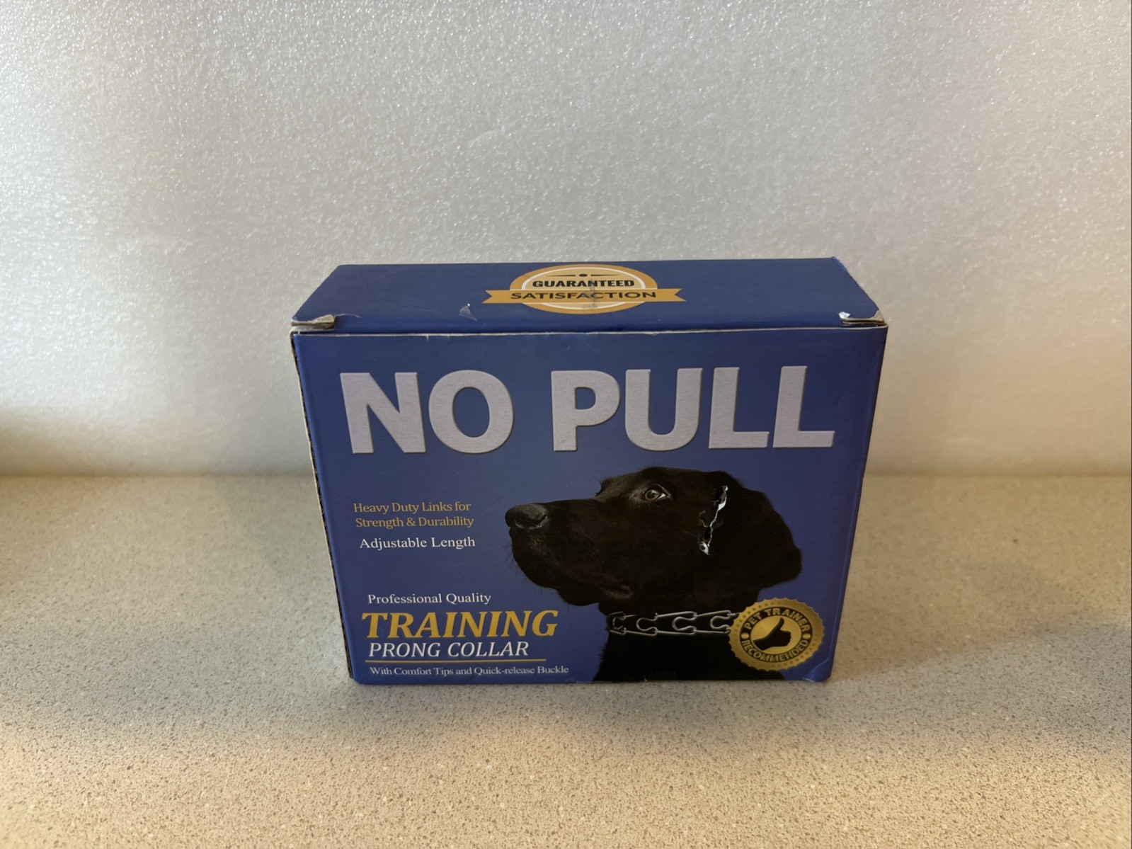 No Pull Professional Quality Training Prong Collar Medium