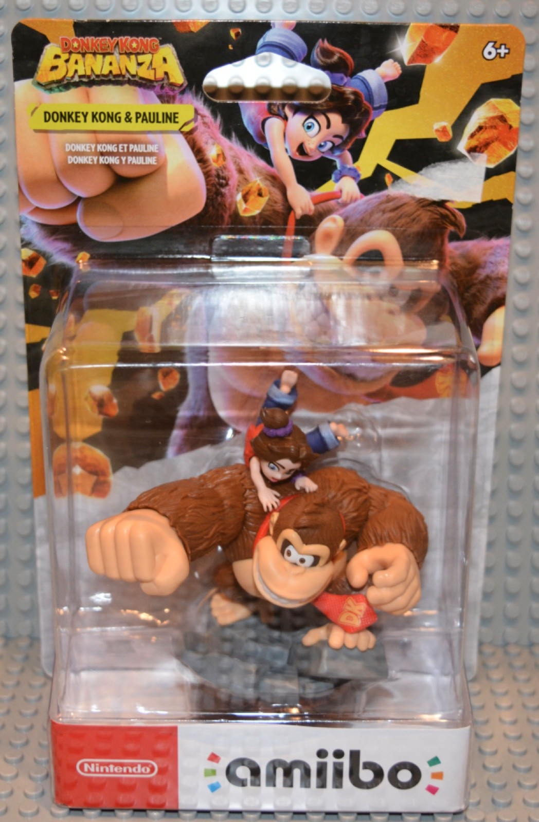 amiibo - Donkey Kong and Pauline: Donkey Kong Bananza Series Brand New!