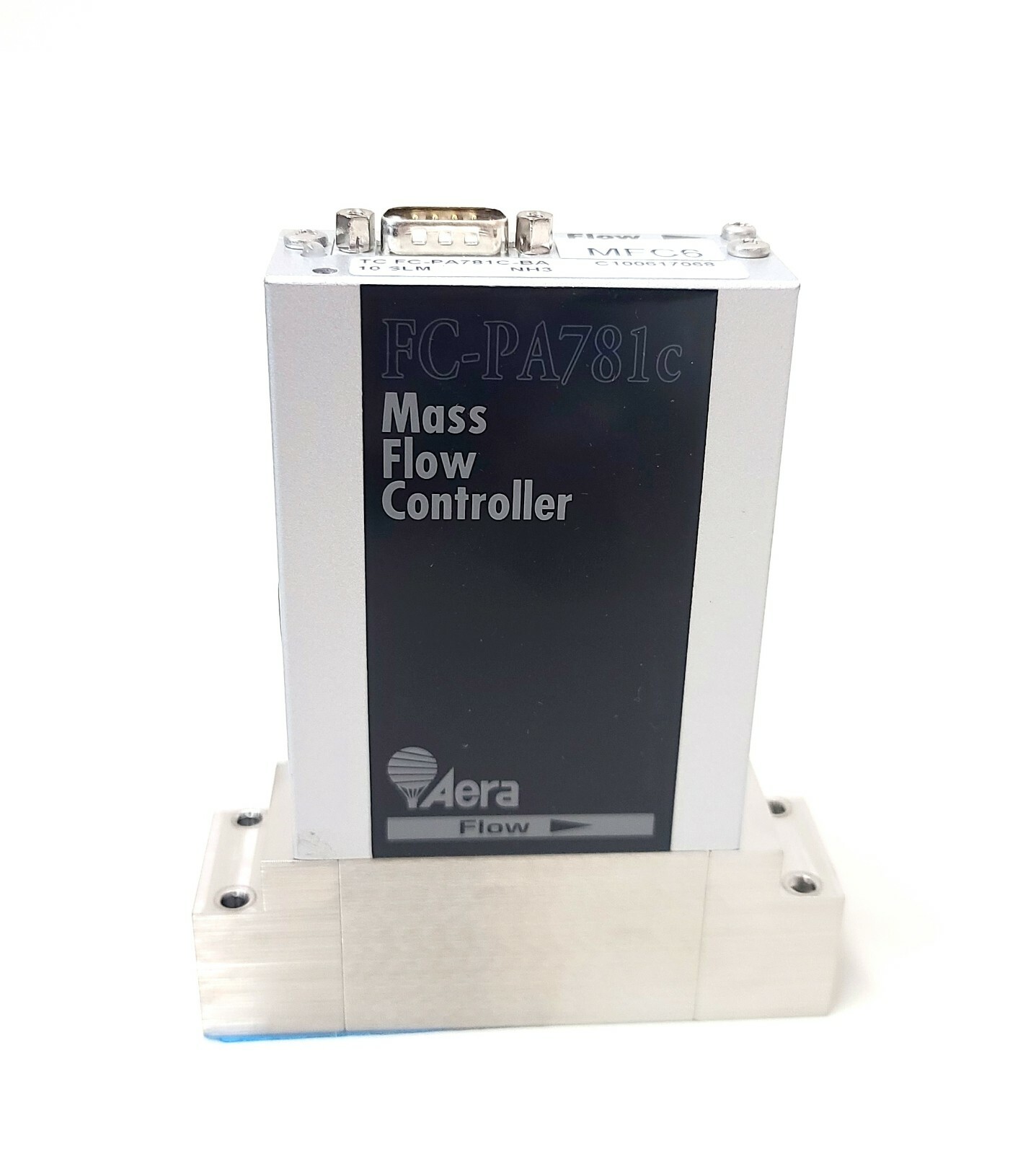 NEW Aera Mass Flow Controller ~ FC-PA781C-BA ~ MFC6 ~ 10 SLM ~ NH3 ~ C100617068