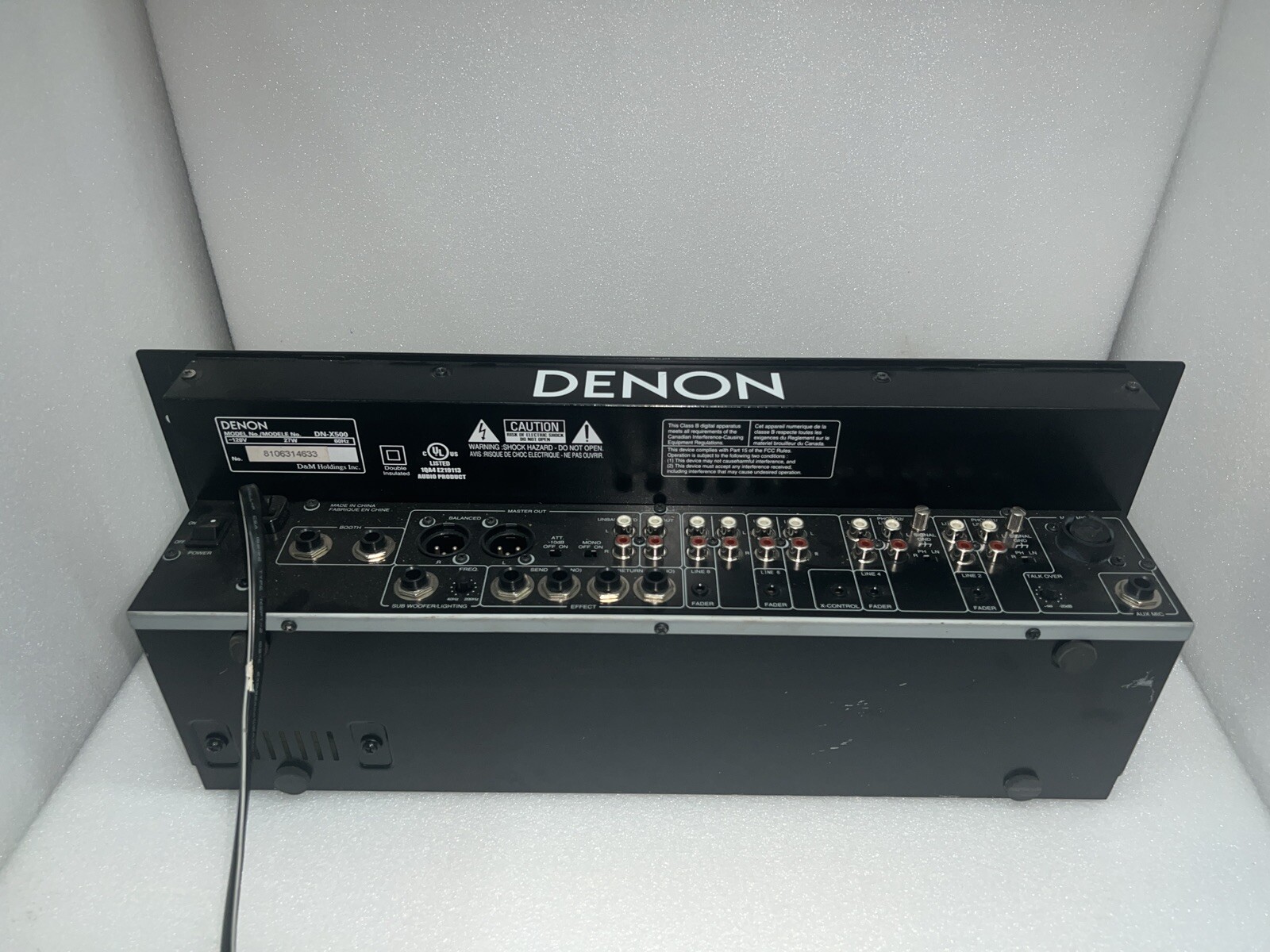 Denon DN-X500 Used Untested
