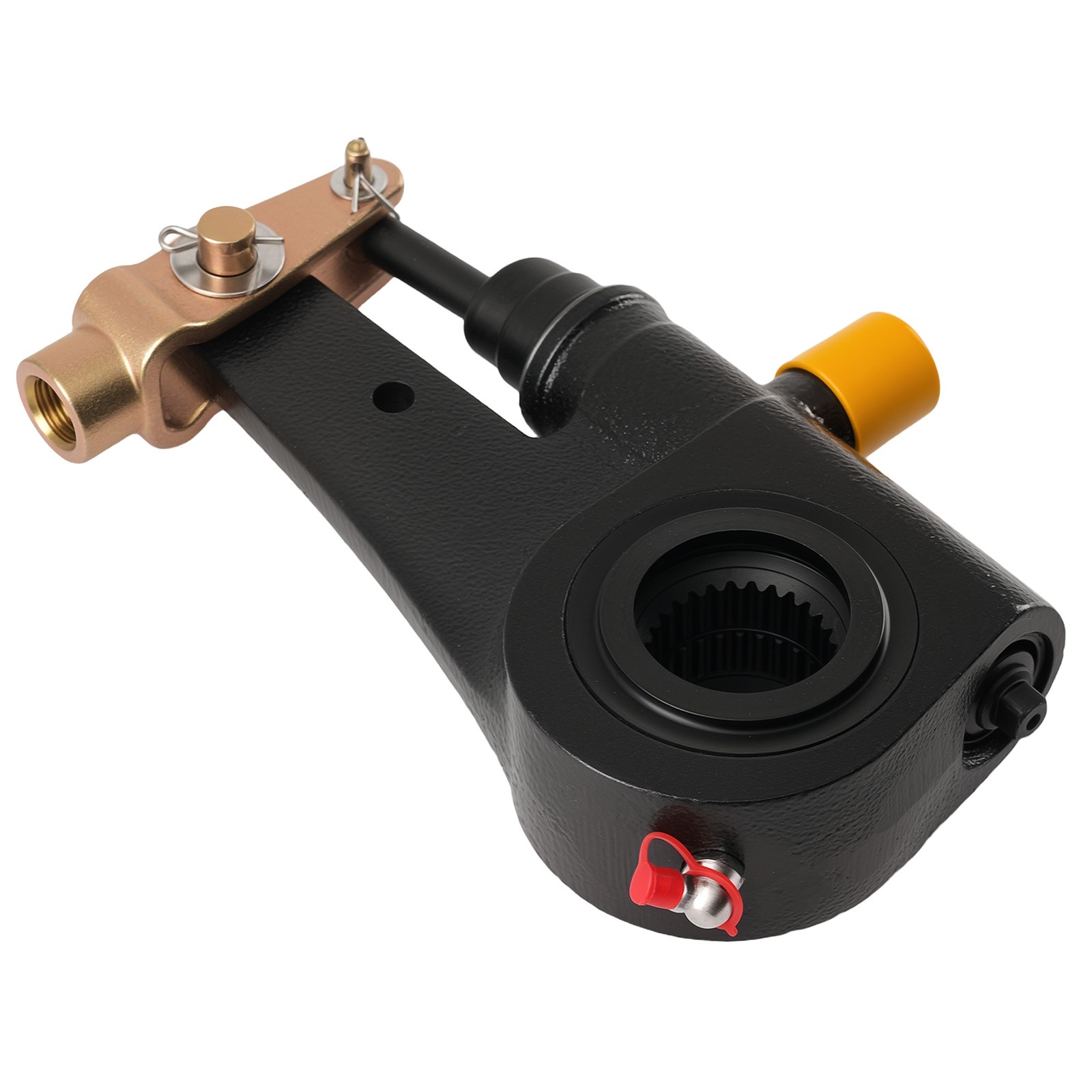 6" - 28 Splines Automatic Slack Adjuster for Meritor R801074 H-26504 Black