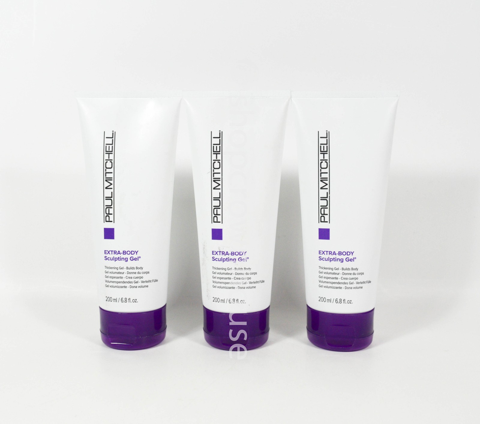 3 Paul Mitchell Extra-Body Sculpting Gel Thickening Gel 6.8 fl oz