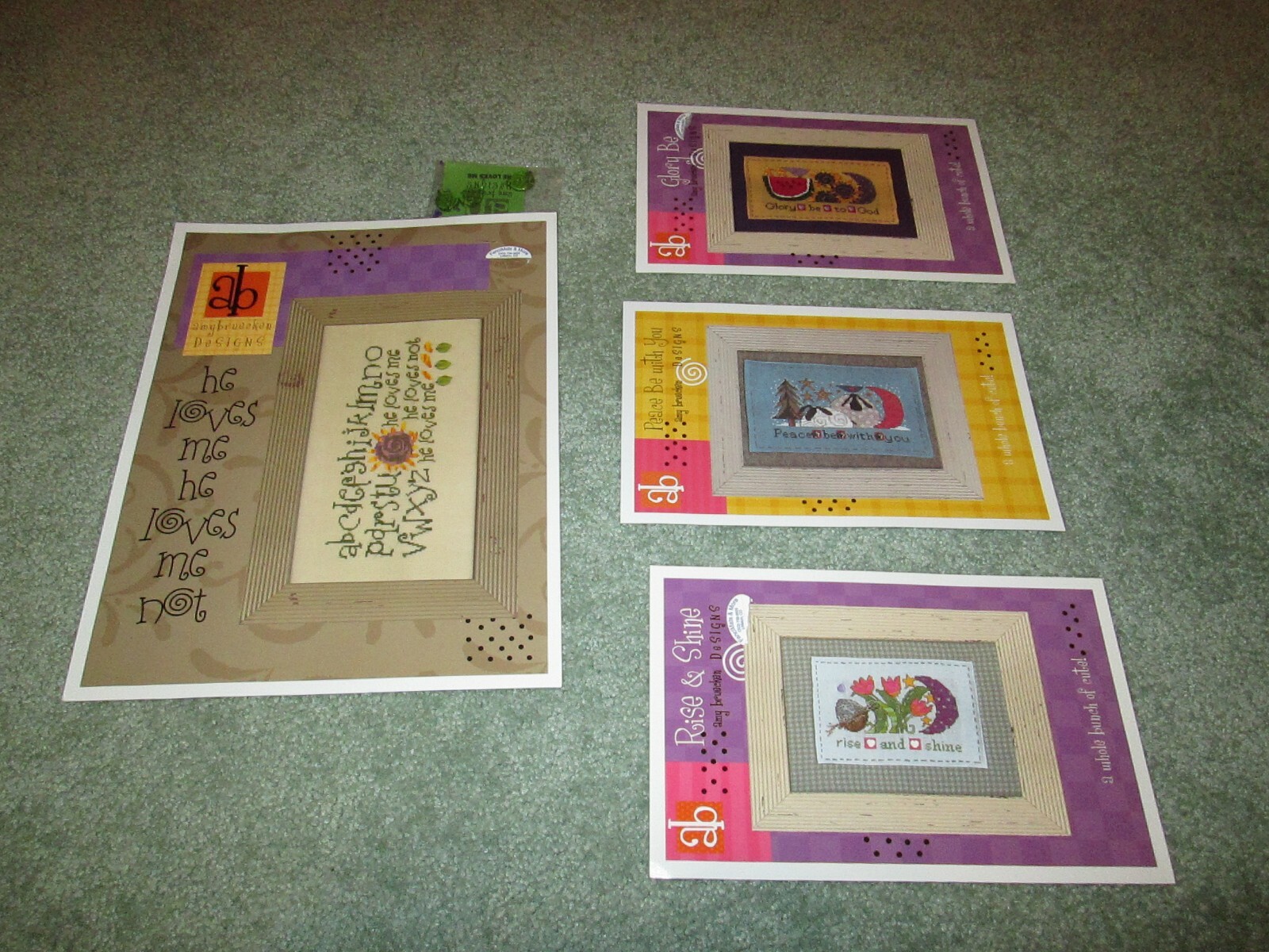 AMY BRUECKEN CROSS STITCH PATTERN YOU CHOOSE: A WHOLE BUNCH OF CUTE! ++