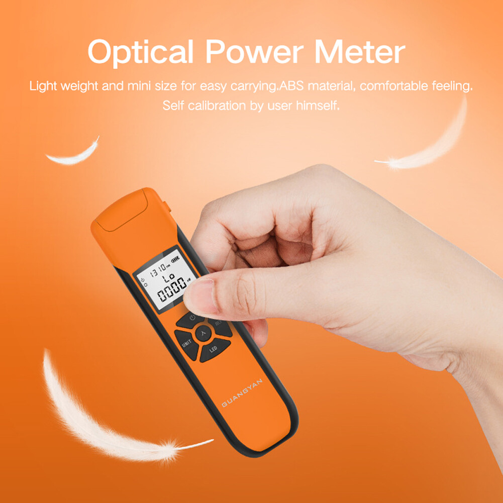 Lightweight Optical Power Meter High Accuracy Rechargeable Optic Power Meter