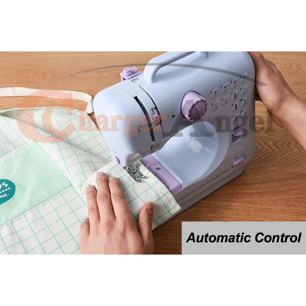 Household Sewing Machine,Free-Arm Sewing Machine w/Expansion Platform 12 Stitche