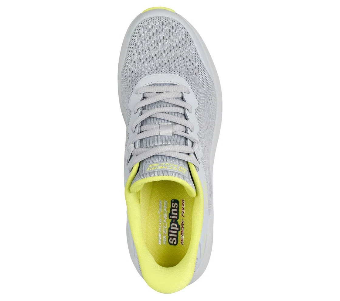 Man Skechers Slip-ins Bobs Skillz Sneaker Shoe 118431 Color Light Grey Brand New