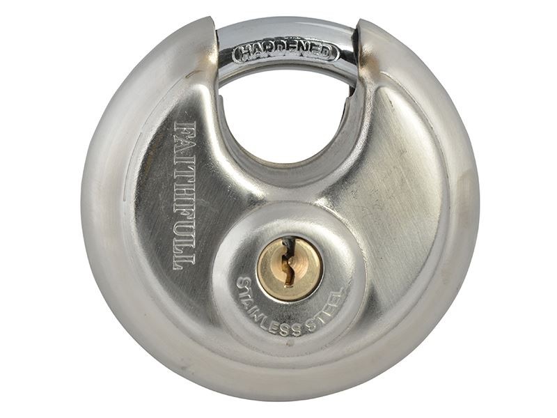 Faithfull - Antivol en acier inoxydable 70mm