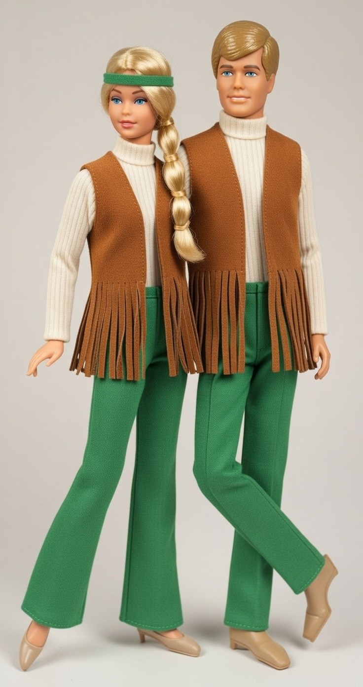 BARBIE KEN Doll Sewing Pattern Simplicity 9054 Outfits Alan Andy