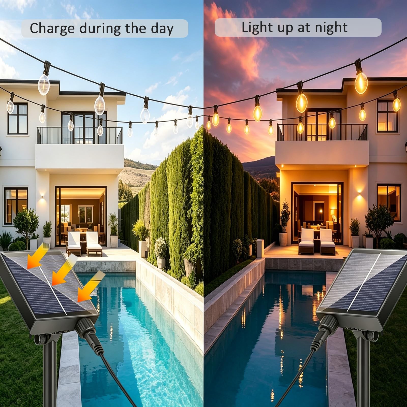 Solar Battery Box for 3V LED String Lights