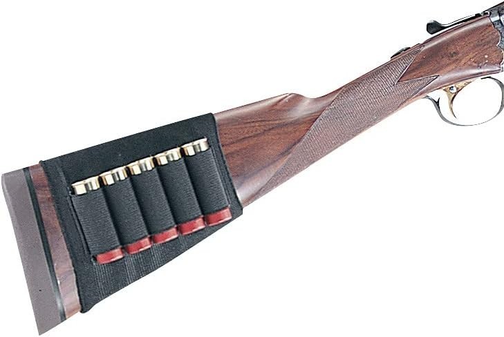 MICHAELS RIFLE BUTTSTOCK CARTRIDGE CARRIER 9-LOOP BLACK