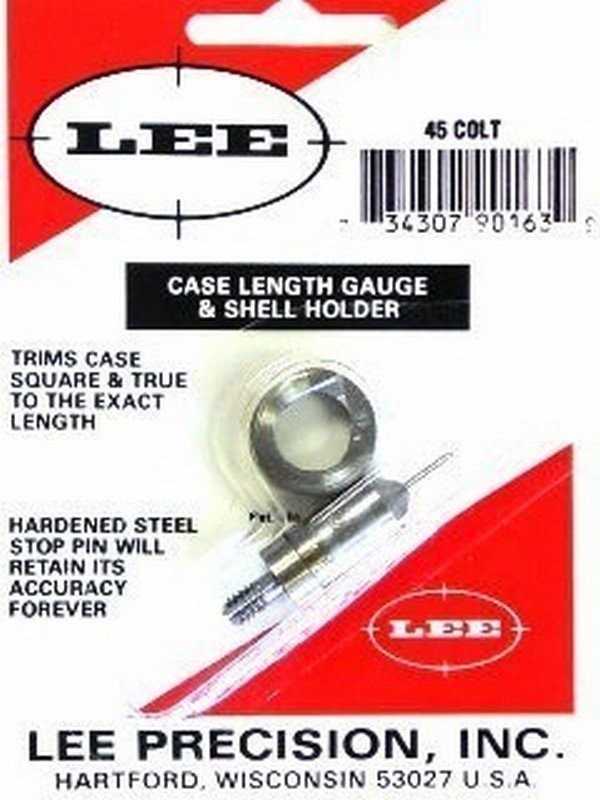Lee Reloading 90163 Steel .45 Colt Case Length Gauge - 90163