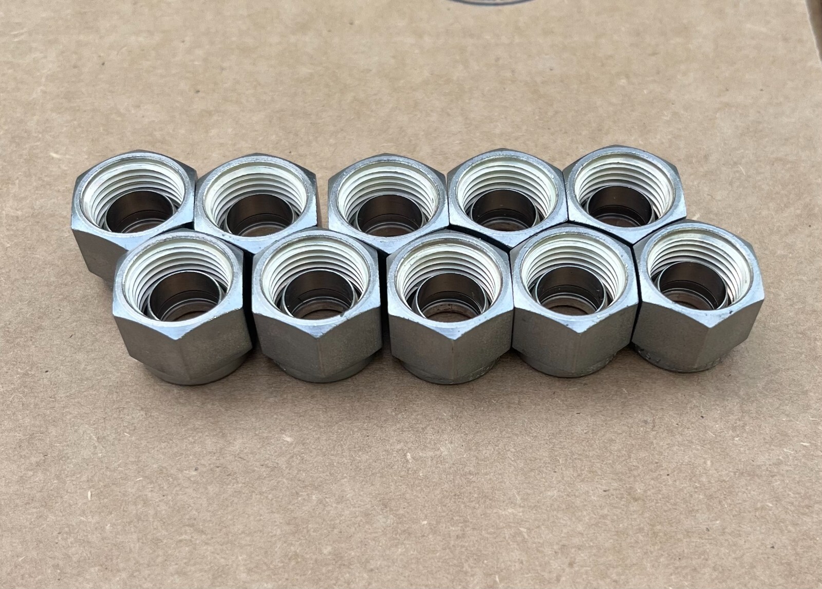 Lot of 10:  Swagelok 3/8" Stainless Steel Nut & Ferrule Set SS-600-NFSET  New