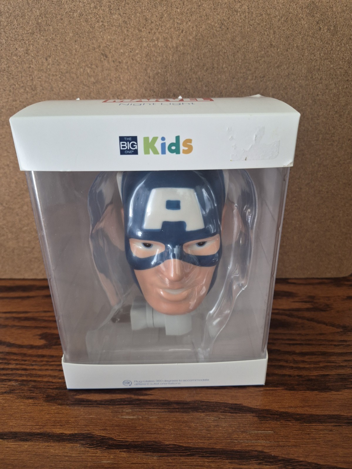 The Big One- Marvel Captain America Ceramic Night light- Brand New