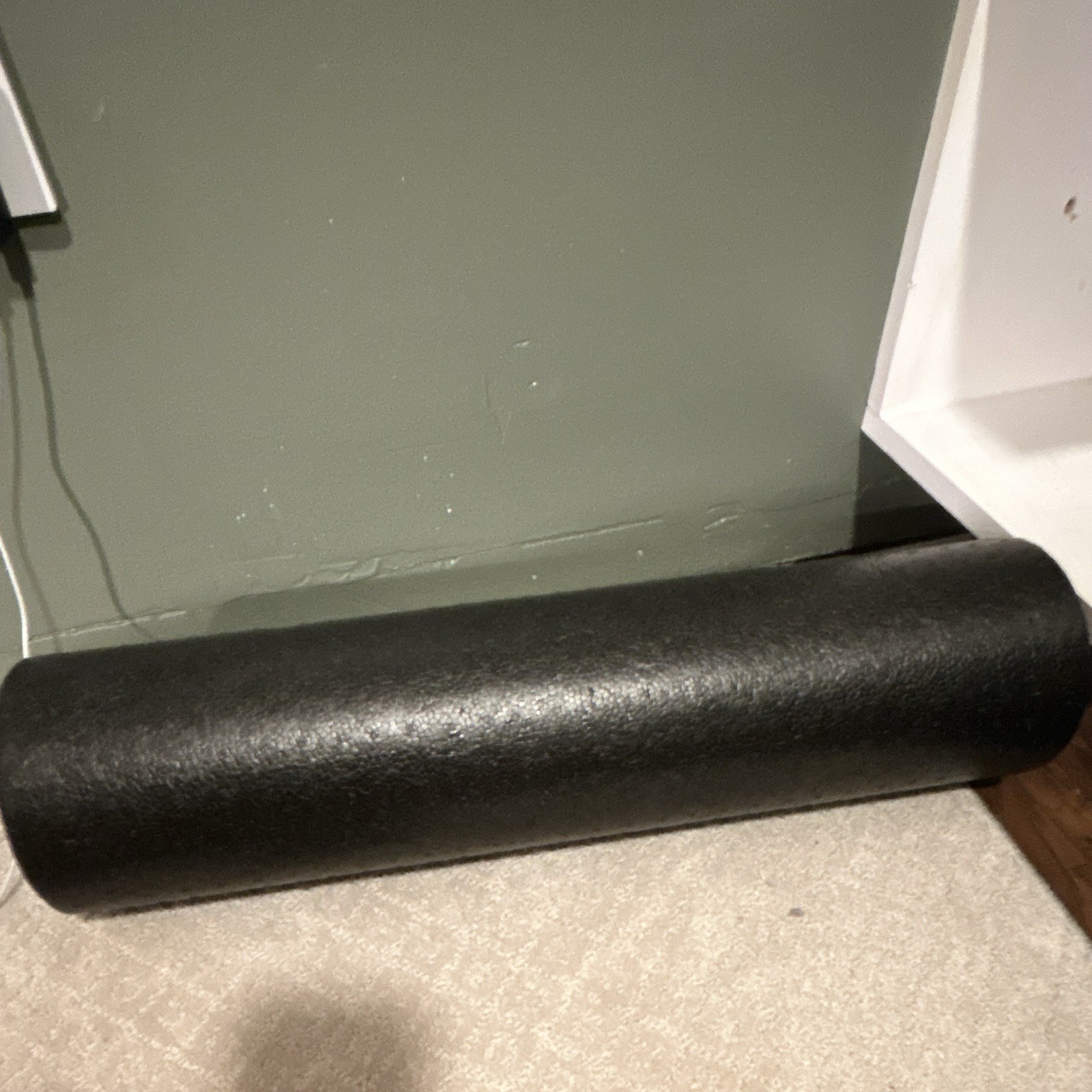 AmazonBasics Textured Foam Roller, Black Foam Material, 1-Pack