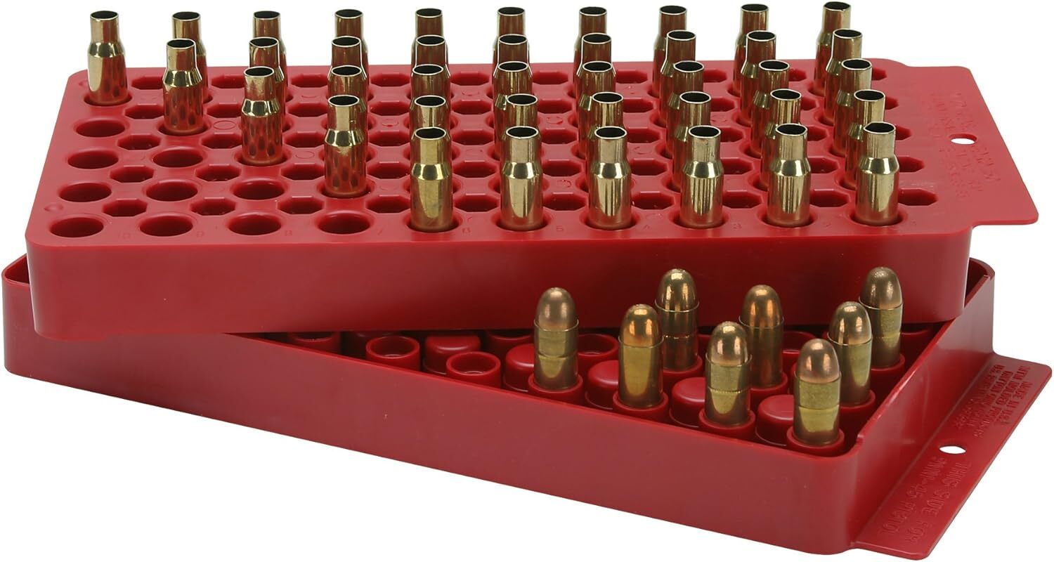 MTM Universal Ammo Loading Tray Red (Includes one Tray), 1 Pack 1 quantity limit