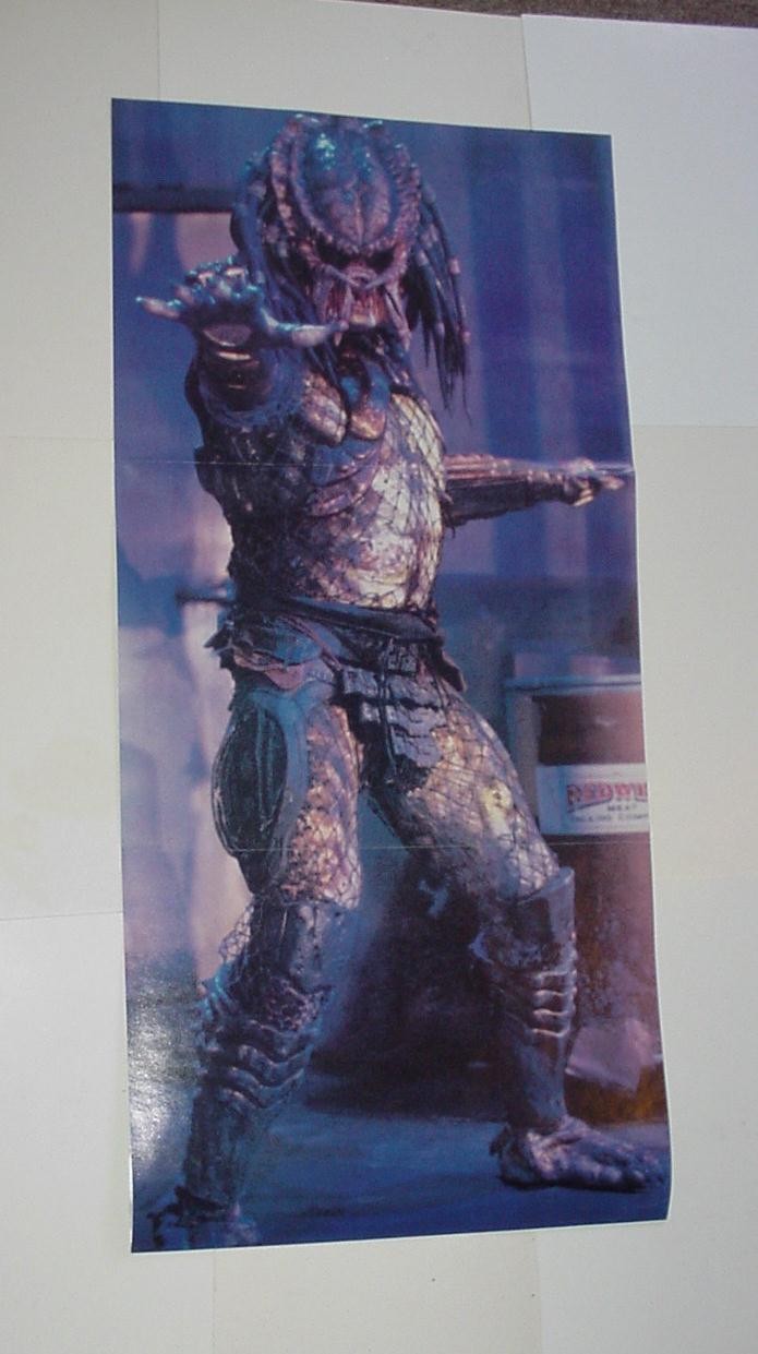 Predator Poster # 3 Kevin Peter Hall AWESOME! Aliens Vs