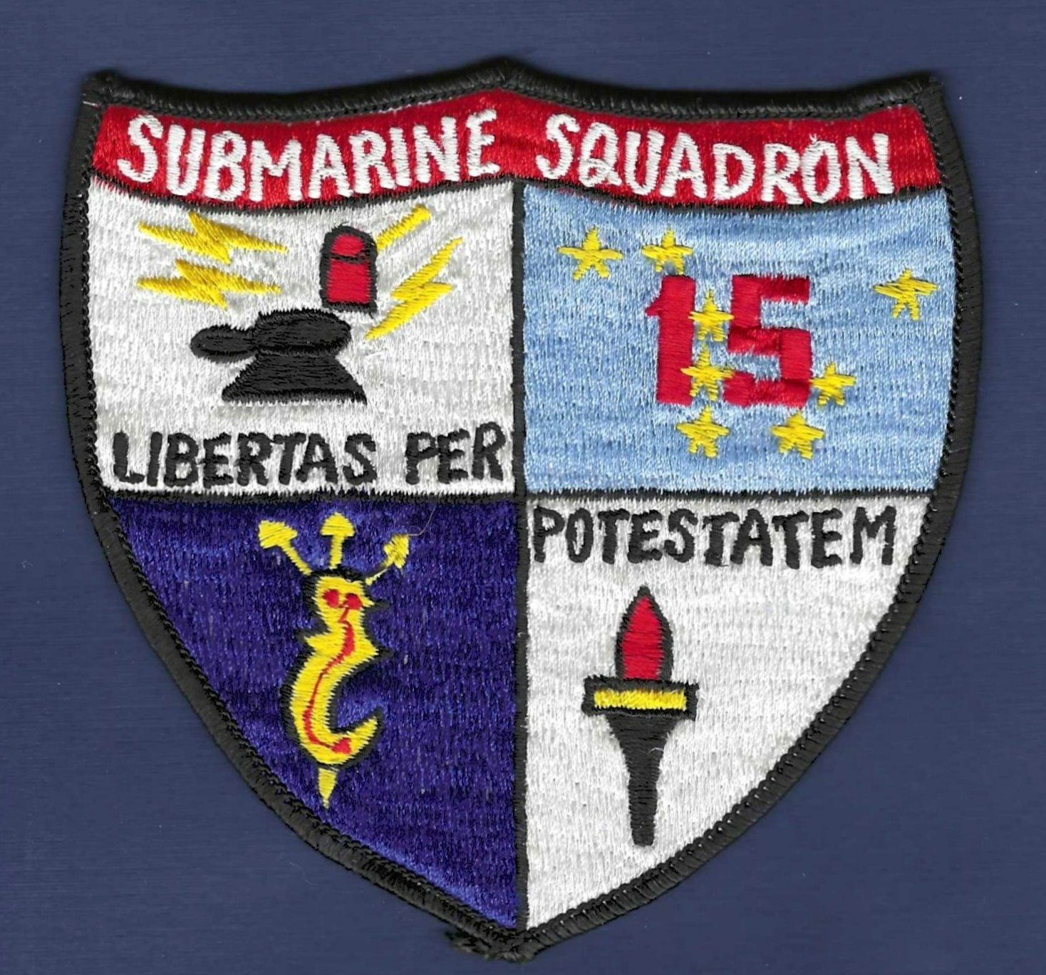 US Navy Submarine Squadron 15 Patch