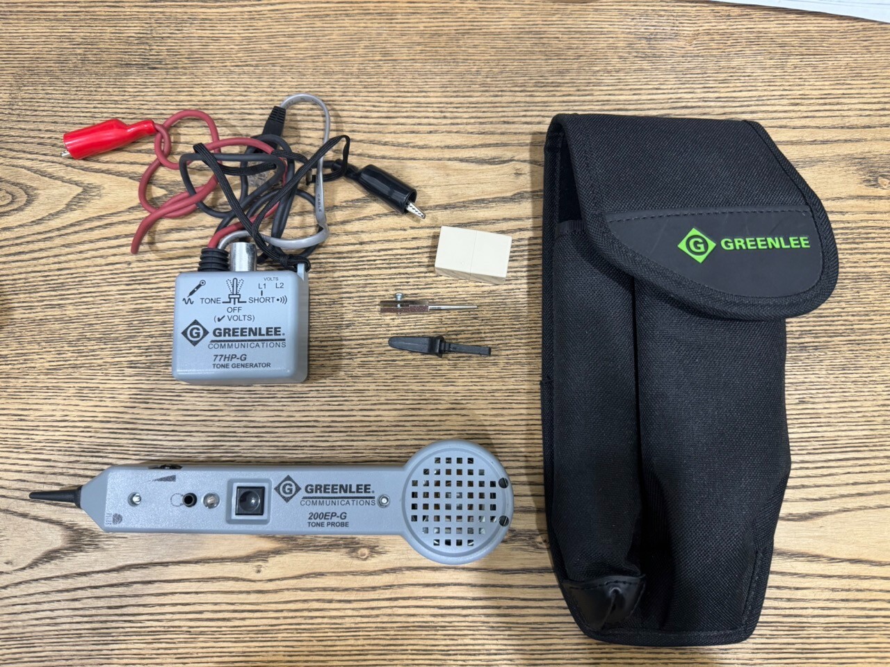 GreenLee Communications Progressive 200EP-G Tone Probe 77HP-G Tone Generator