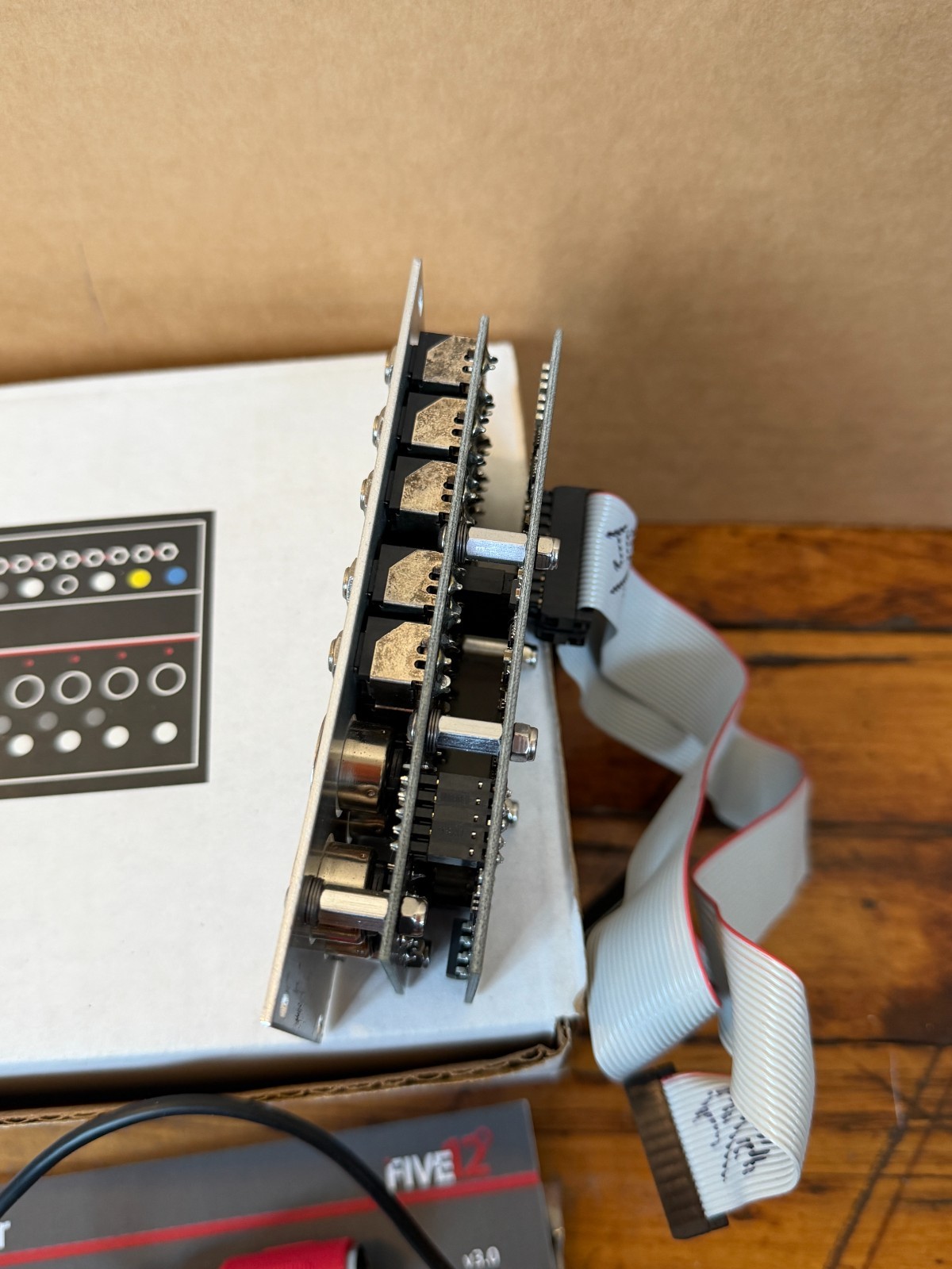 Five12 Vector Sequencer and Jack Expander Mk1 Silver Eurorack Module