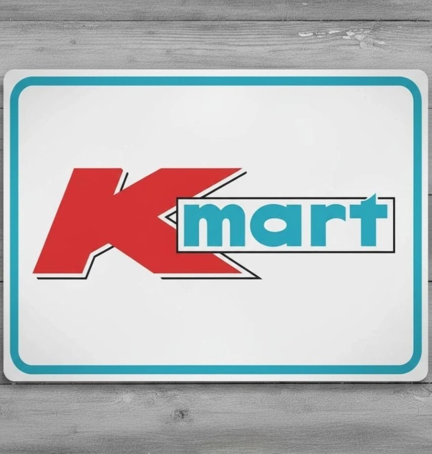 Kmart 9.5 x 8 Mouse Pad With Anti-Slip Rubber Backing Made In USA