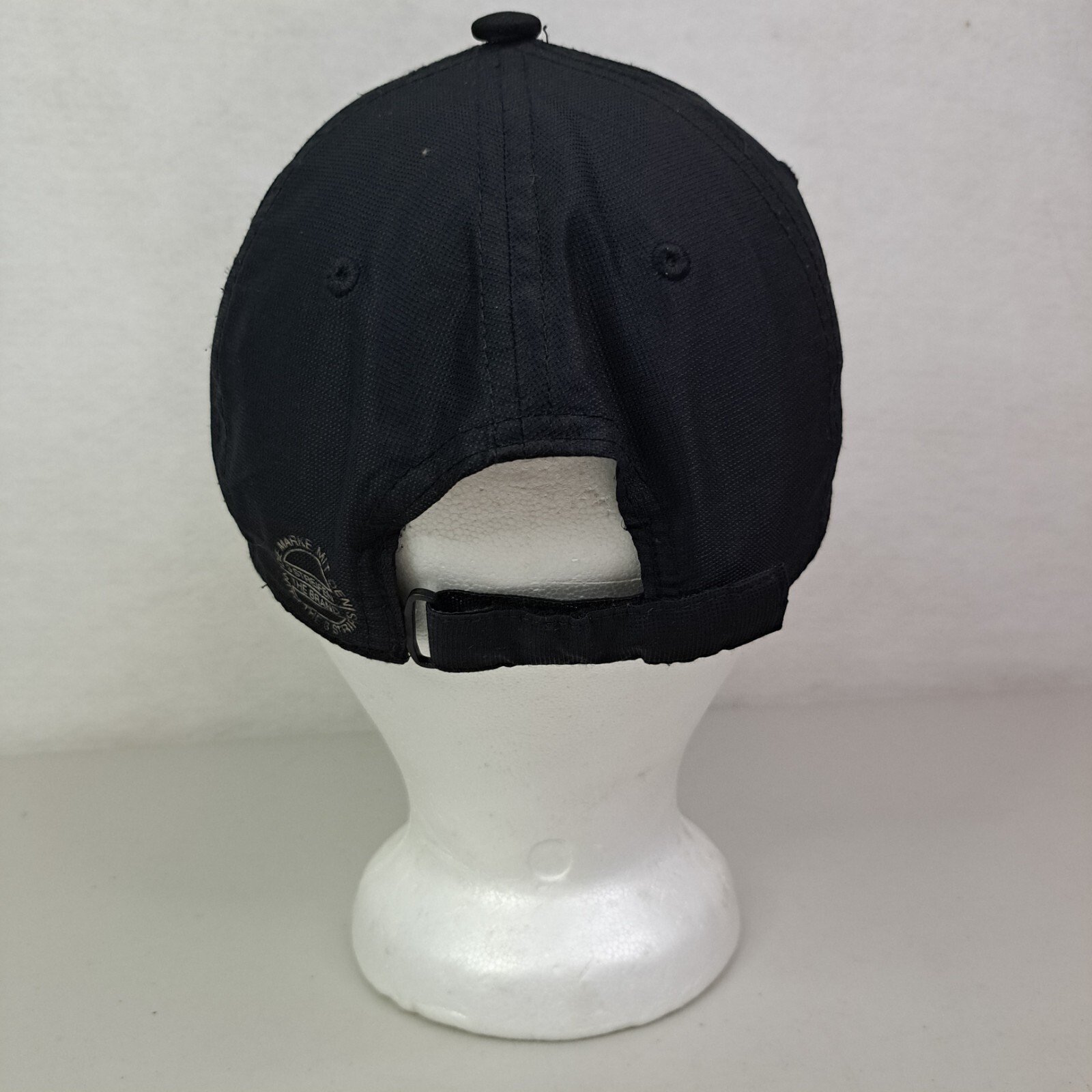 adidas Men's Trefoil Embroidered Trainer Adjustable Golf Hat Cap Black