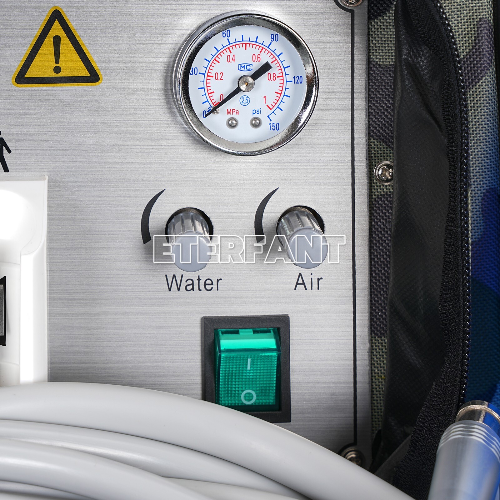 Portable Dental Delivery Unit Bag Air Compressor Suction System 4 Hole BD-401