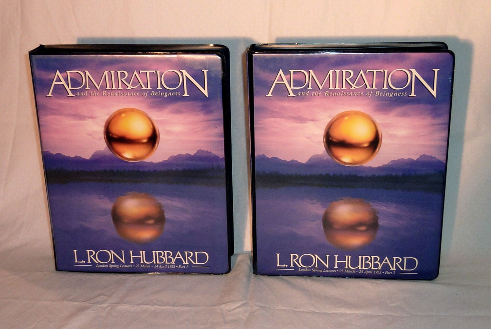EXCELLENT! ADMIRATION Cassette Tape series LONDON Lectures L. Ron Hubbard not CD