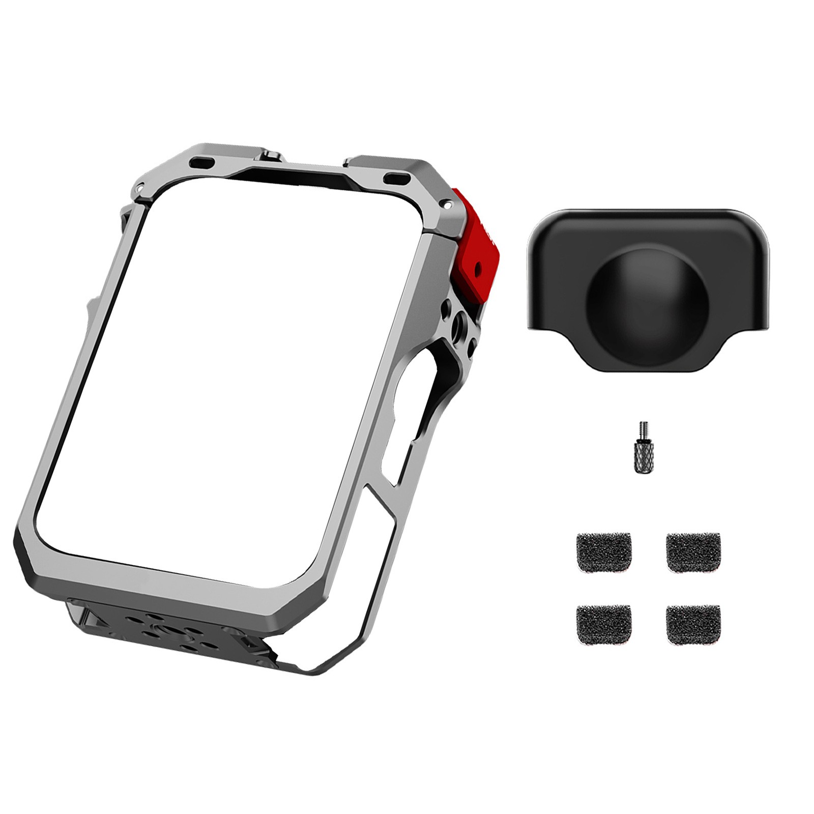 Professional For DJI Osmo 360 Camera Metal Rabbit Cage Frame Case+Lens Cover