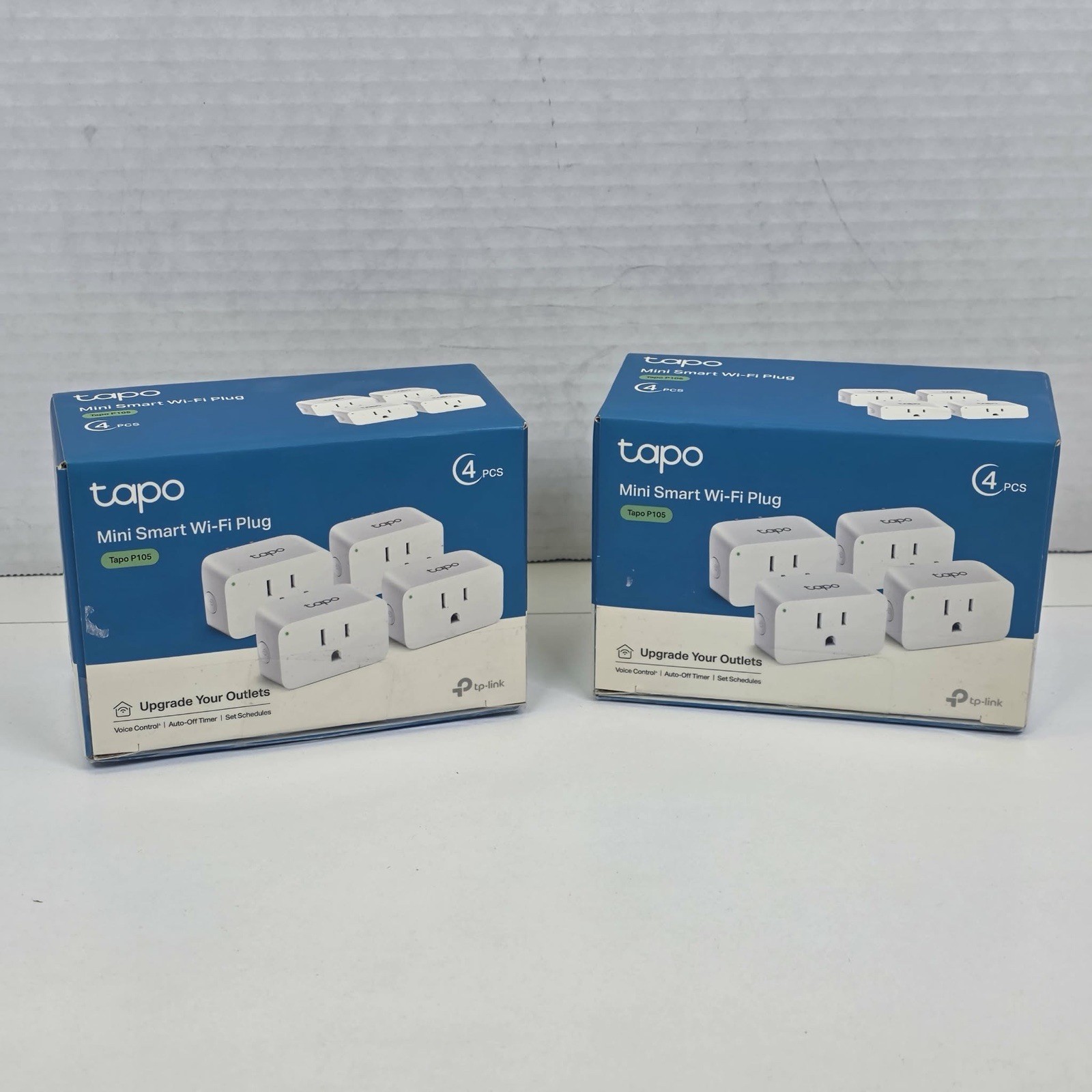Lot of 7 - TP-Link Tapo Mini Smart Wi-Fi Plugs (Open Box)