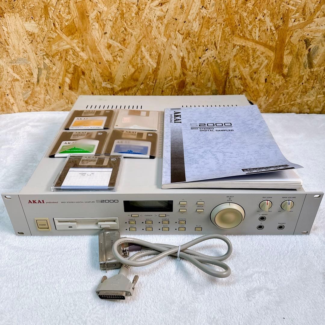 AKAI Digital Sampler MIDI STEREO DIGITAL S2000 Junk From Japan