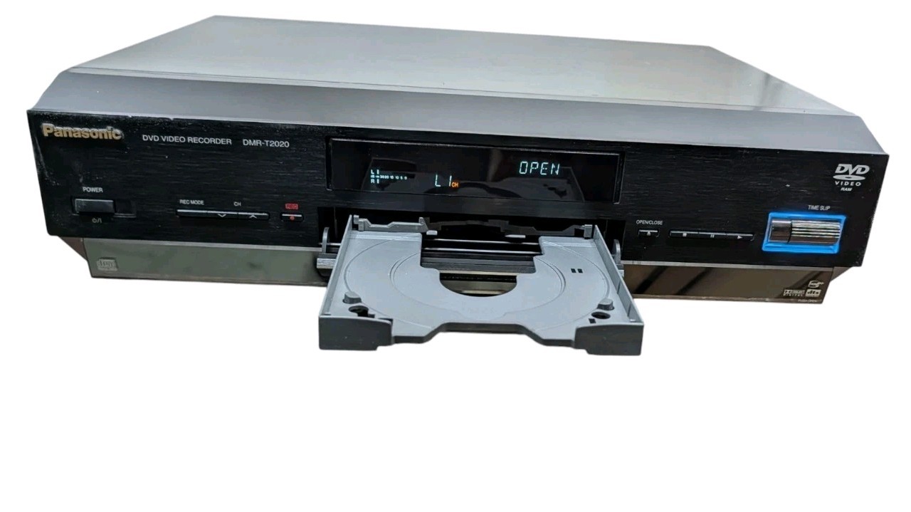 Panasonic DMR-T2020D DVD Recorder Player Tested Remote