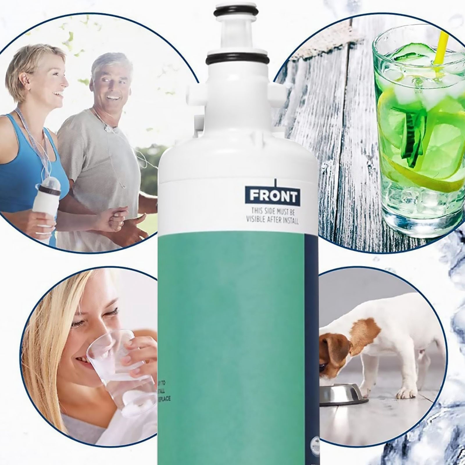 For GE RPWFE Filter Replacement For Refrigerator Water GE Simple Maintenance