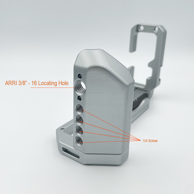 L Bracket For FUJIX-T5 XT5 Camera Extension Quick Release Plate Hand Grip