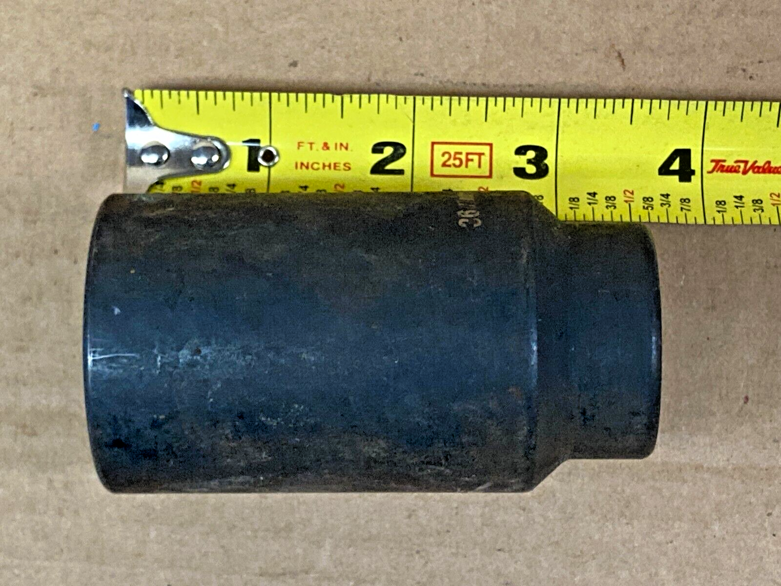 36mm DEEP SOCKET 6-POINT Impact 1/2" Drive Autocraft