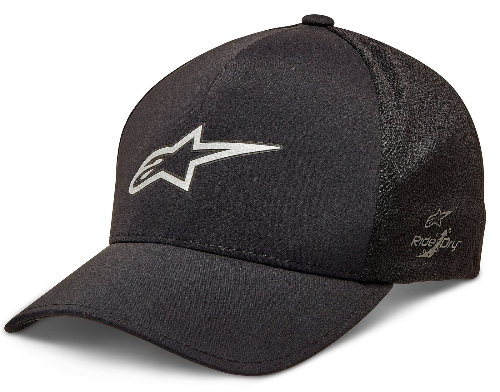 Alpinestars Ageless Mesh Delta Flexfit Hat Black LG/XL