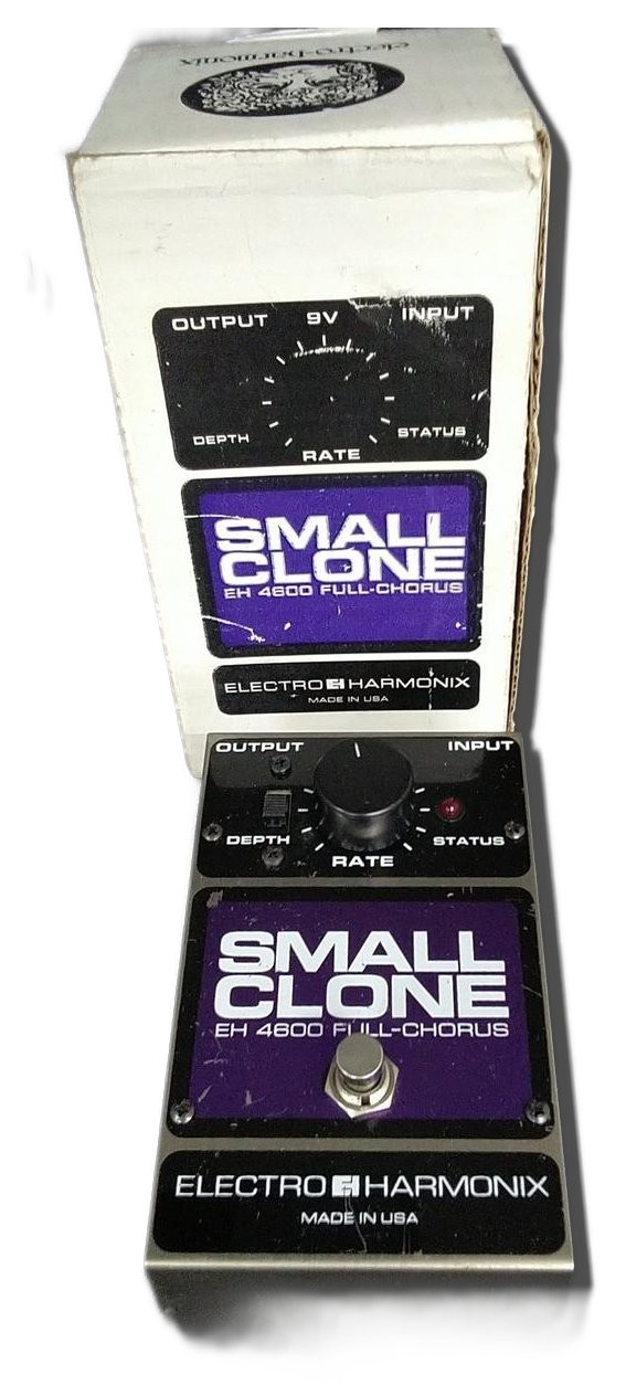 Electro-Harmonix Small Clone Chorus Effects Pedal Tested & Works 84245