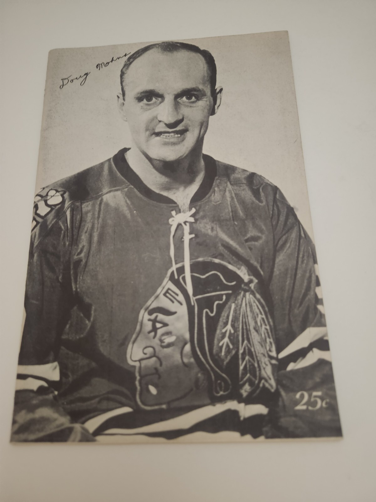 1965 1966 Hockey program Toronto Maple Leafs @ Chicago Blackhawks Unscored